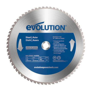 Pilový kotúč na oceľ Evolution - 355x25,4x2,4 mm (66z)