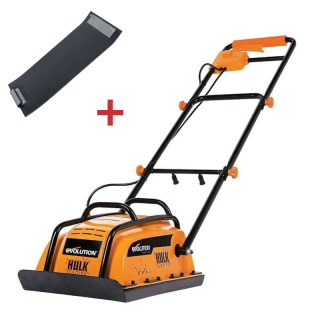 Elektrická vibračná doska HULK EVOLUTION, 230V, 400 x 320 mm + podložka zadarmo