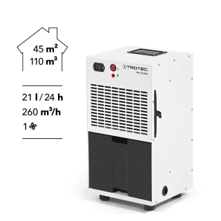 Priemyselný odvlhčovač TTK 75 ECO Trotec - 24h/21l