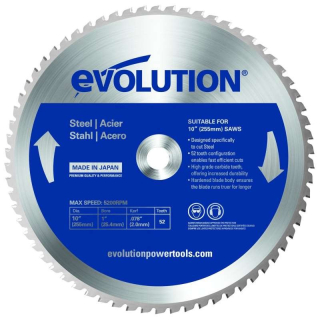 Pilový kotúč na oceľ Evolution - 255x25,4x2 mm (52z)